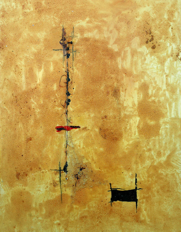 Domenick Naccarato | mixed media on canvas | 1999