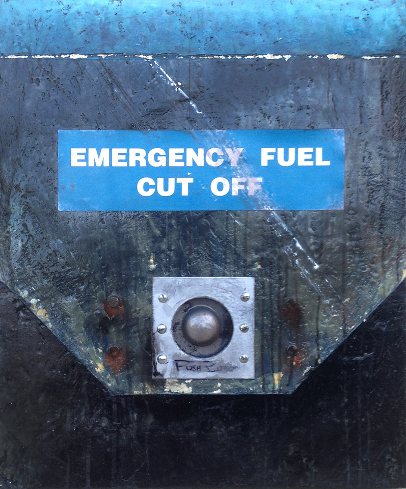Emergency Fuel Cutoff painting by Dom Naccarato