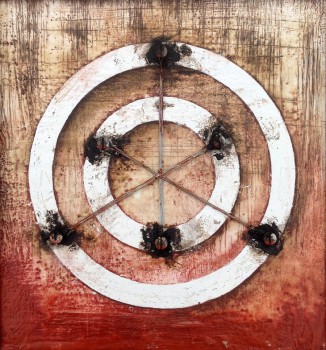 Abstract & Assemblage Encaustic Art by Domenick Naccarato