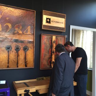 Domenick Naccarato with Ward Van Haute