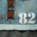 Wall Segments No.13 - 82 mixed media and assemblage art by Domenick Naccarato