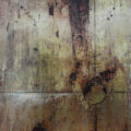 Encaustic painting by Domenick Naccarato titled ' Cross Hairs'