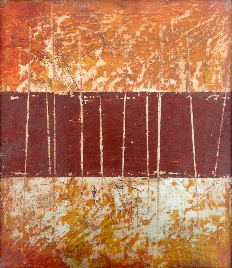Abstract Encaustic Art by Domenick Naccarato