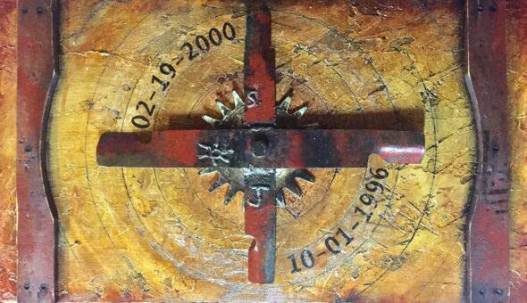 Commissioned Assemblage art