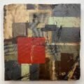 Abstract Composition 103122-A | 16" x 16" x 2" | mixed media on polystyrene | 2022