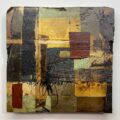 Abstract Composition 121822-B | 16" x 16" x 2" | mixed media on polystyrene | 2022